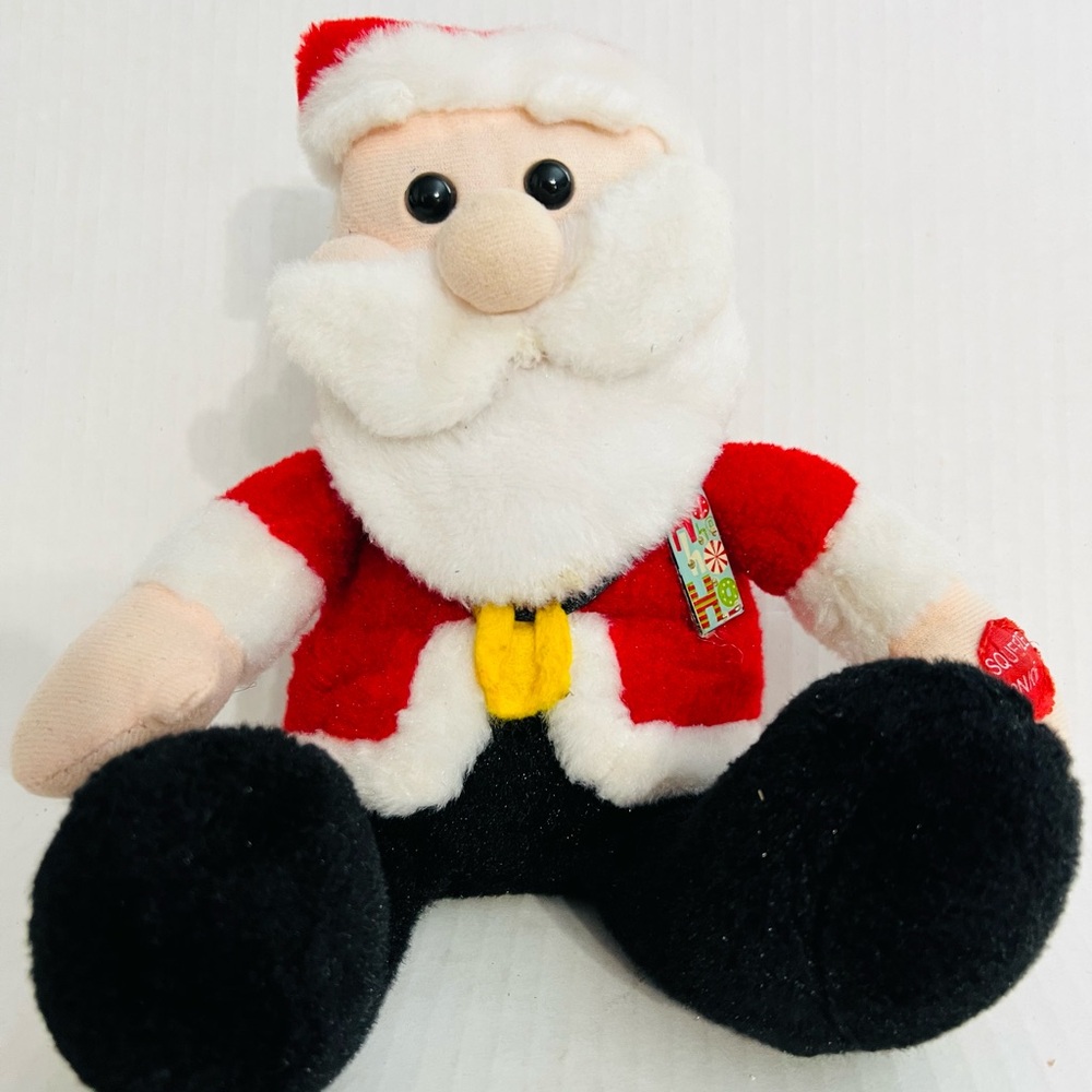 PBC International Light Up Singing Santa Plush